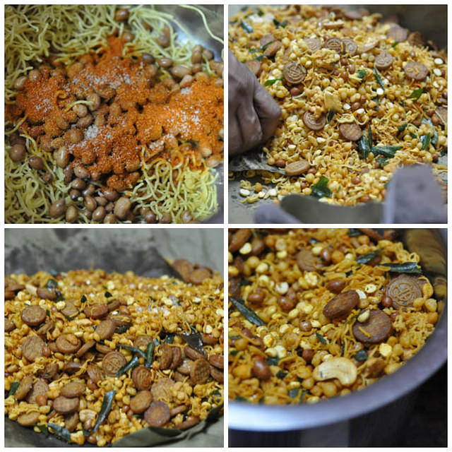South Indian Mixture Recipe, How to Make Mixture, Easy Diwali Snacks how to make south indian mixture recipe