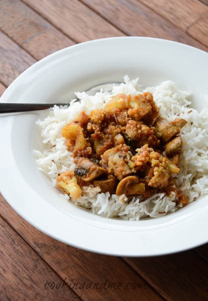 gobi mushroom masala recipe