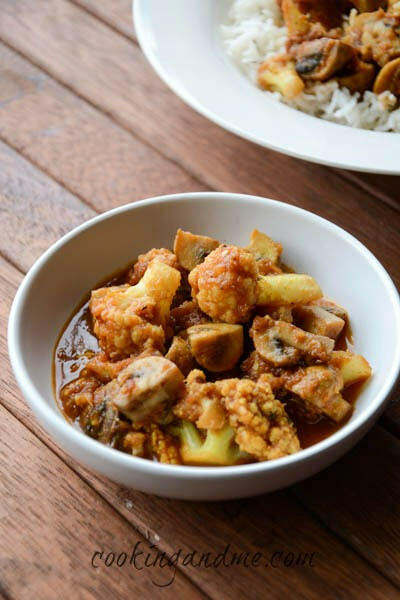 gobi mushroom masala recipe