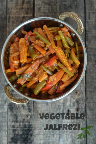 vegetable jalfrezi recipe, vegetable jalfrezi
