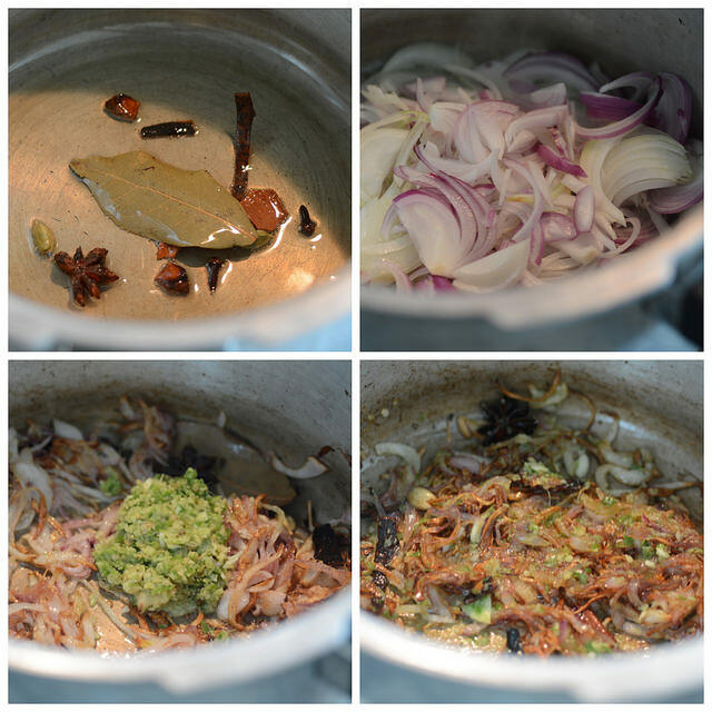 pressure cooker chicken biryani recipe