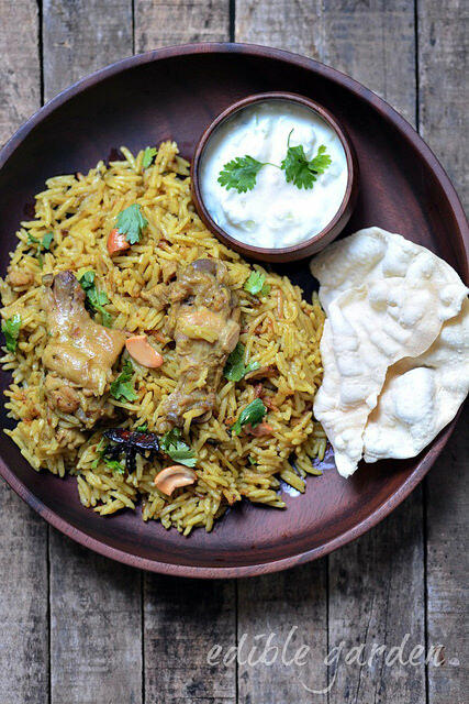 chicken biryani recipe pressure cooker method