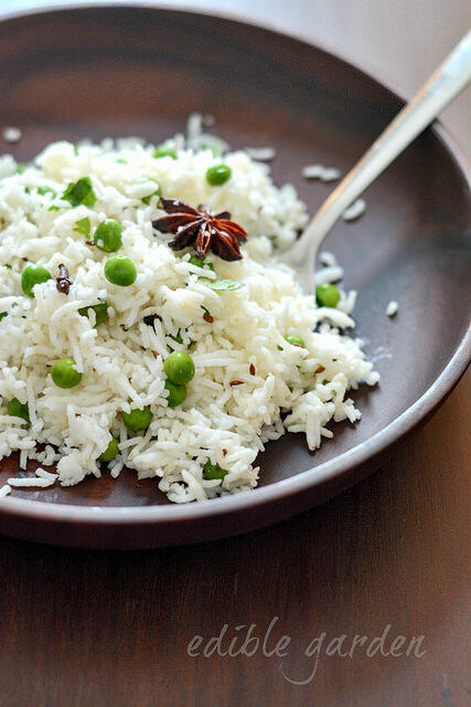 Peas pulao recipe, how to make peas pulao step by step