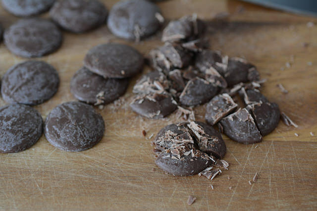 Whole wheat chocolate chip cookies, step by step recipe