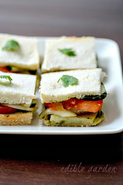 Vegetable Sandwich Recipe - Bombay Veg Sandwich, Step by Step bombay vegetable sandwich recipe