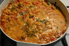 chana capsicum curry recipe-9