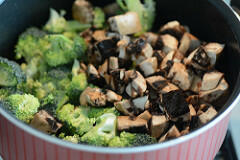 broccoli mushroom fried rice recipe-4