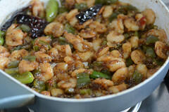 Dry Chilli Prawns Recipe - How to make Indian Chilli Prawns chilli prawns recipe, step by step-15