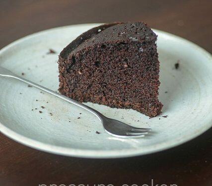 Pressure Cooker Chocolate Cake Recipe