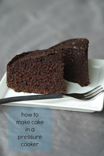 pressure cooker chocolate cake recipe