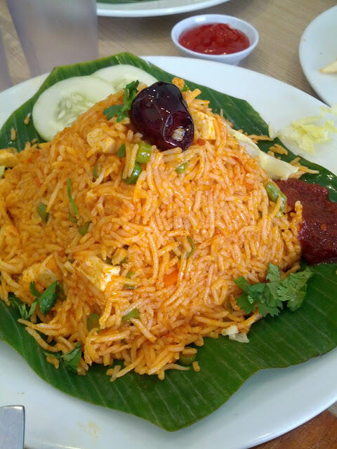 Sambal Fried Rice | Gokul Vegetarian Restaurant Singapore
