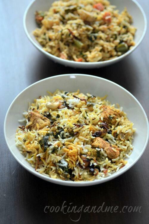 Chicken dum biryani recipe, how to make chicken dum biryani