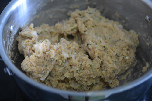 chickpea potato patties, how to make chickpea potato patties