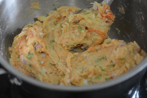 chickpea potato patties, how to make chickpea potato patties