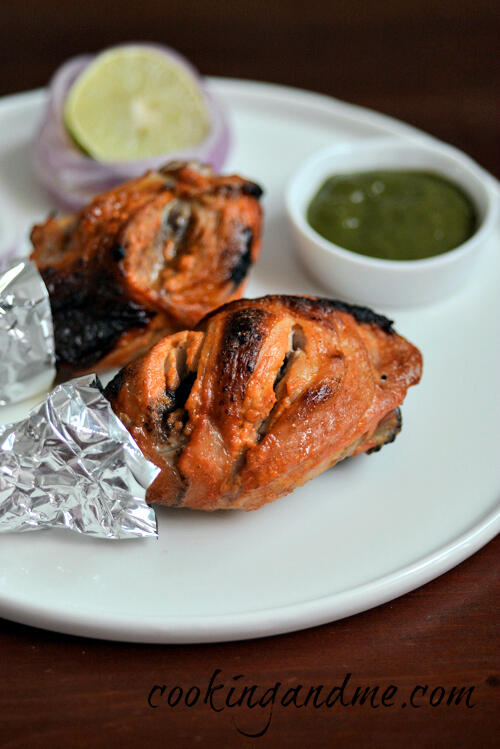 tandoori chicken recipe, tandoori chicken in oven