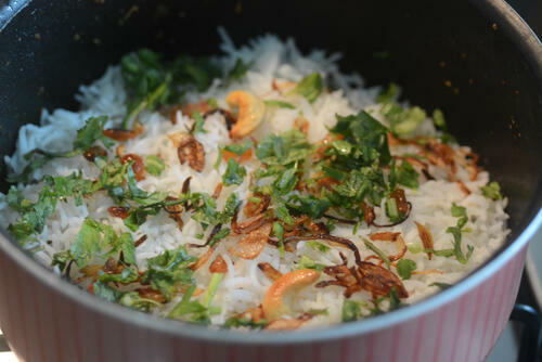 Hyderabadi vegetable dum biryani recipe