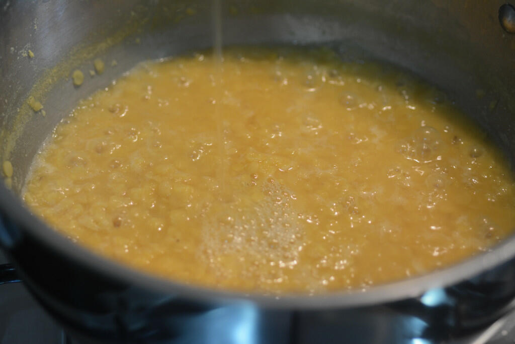 masoor dal tadka recipe, how to make dal tadka without pressure cooker