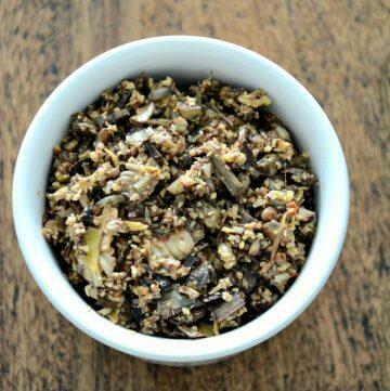 banana flower thoran, how to make banana flower thoran recipe