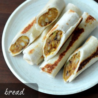 bread potato rolls recipe, bread rolls with spicy potato filling ed