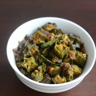 okra masala recipe, how to make bhindi masala