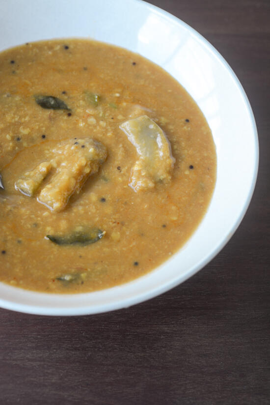 kathirikai sambar recipe