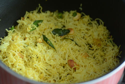 Lemon Sevai Recipe, Easy Lemon Idiyappam