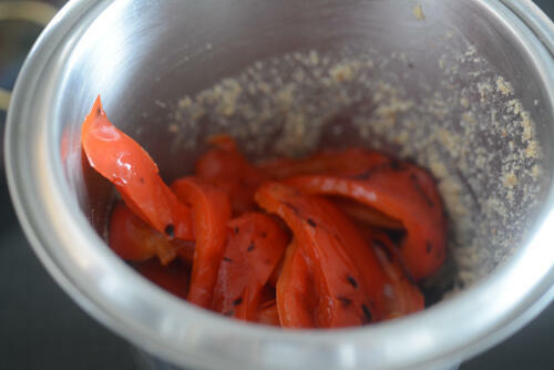 roasted red bell pepper dip recipe-12