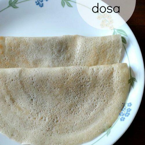 Varagu arisi dosai, kodo millet dosa step by step recipe Edible Garden