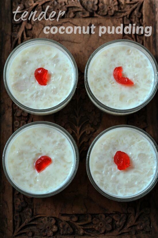 kerala tender coconut pudding recipe