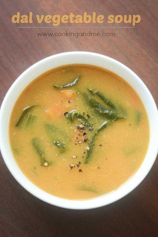 dal vegetable soup lentil soup recipe