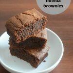 3 ingredient flourless nutella brownies recipe ed