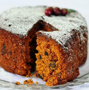 KERALA PLUM CAKE, CHRISTMAS FRUIT CAKE RECIPE