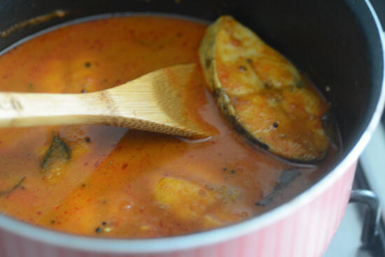 Andhra fish curry recipe how to make Andhra fish curry