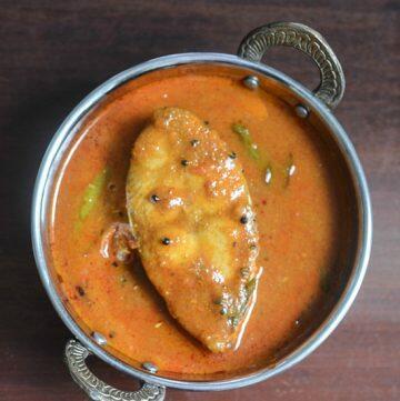 Andhra fish curry recipe how to make Andhra fish curry