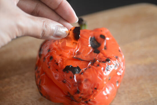 roasted capsicum recipe