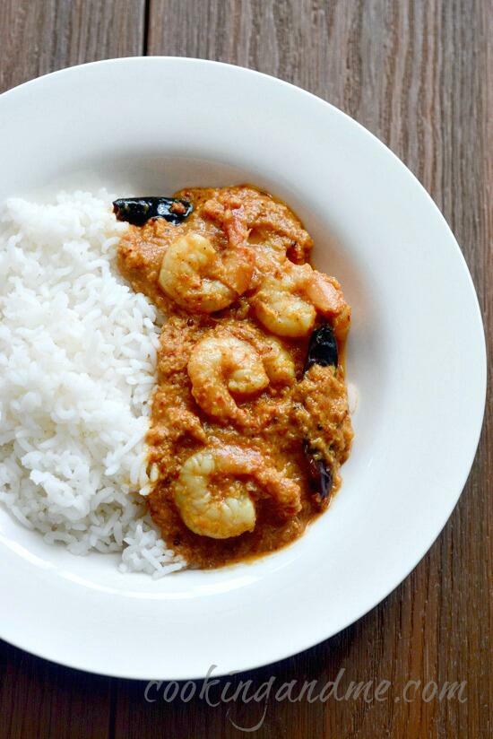 prawn coconut curry recipe