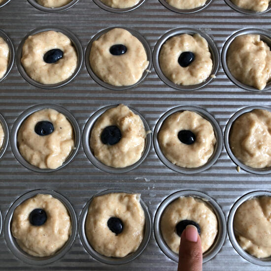 healthy blueberry muffins recipe