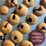 healthy blueberry muffins recipe