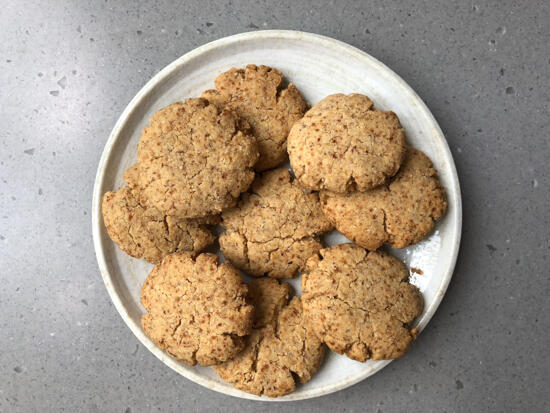 whole wheat flax seed cookies recipe