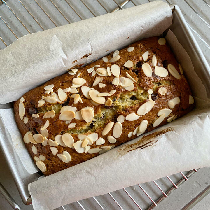 chocolate chip banana bread step by step