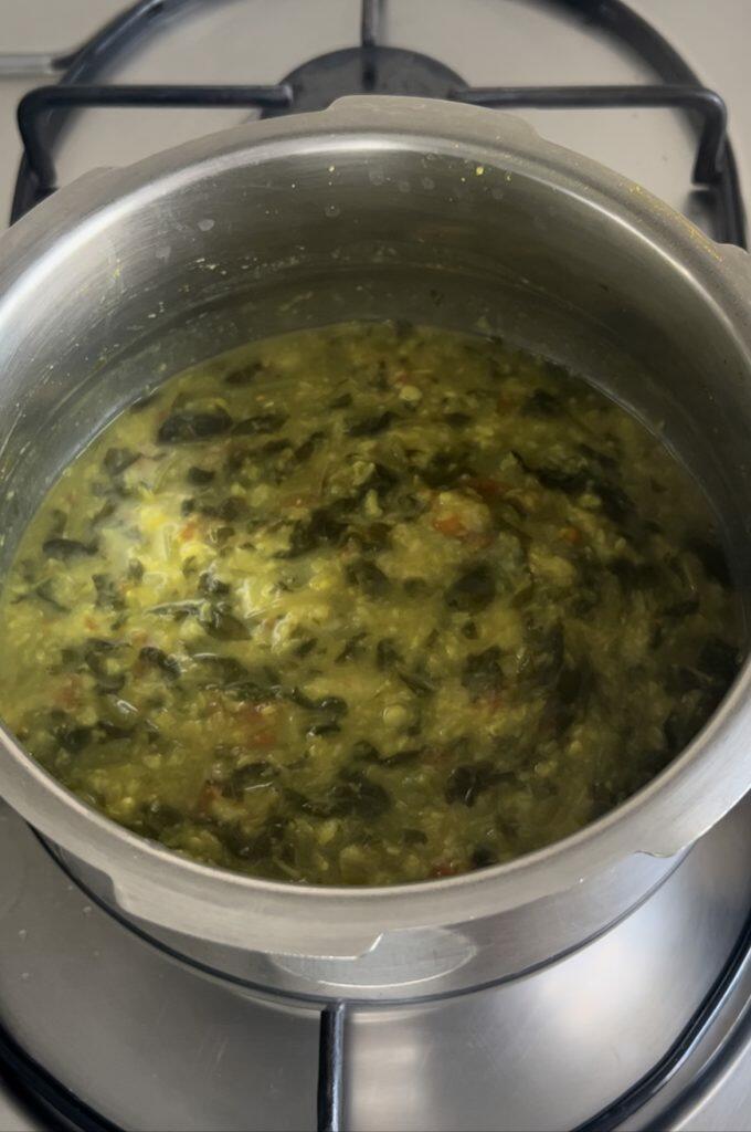 Spinach kootu keerai kootu recipe