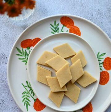 kaju katli with easy tips for beginners