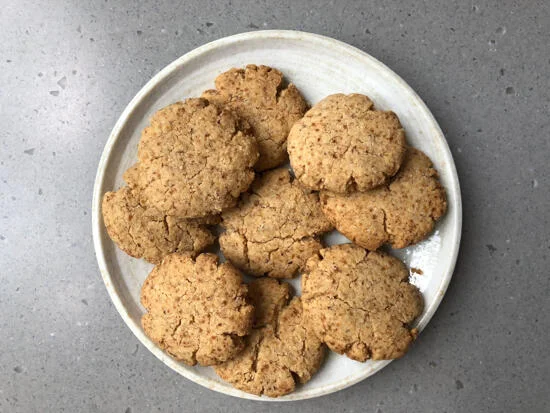 whole wheat flax seed cookies recipe